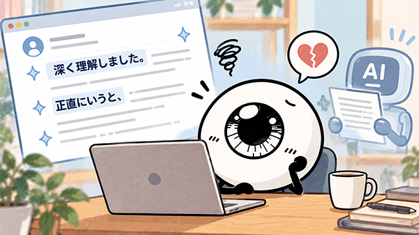 AIっぽい文章に疑心暗鬼。